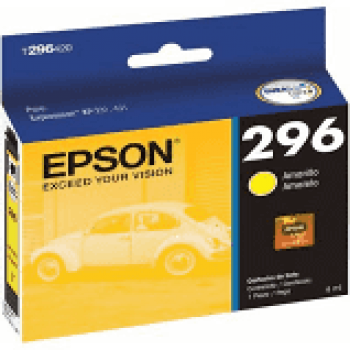 CARTUCHO EPSON 296 AMARELO ORIGINAL