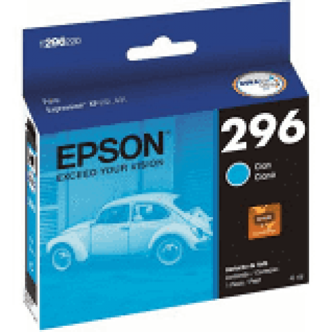 CARTUCHO EPSON 296 CIANO ORIGINAL